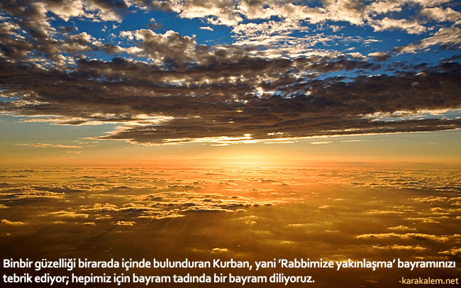 BAYRAMINIZ MUBAREK OLSUN..