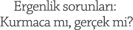  Ergenlik sorunlar�: kurmaca m�, ger�ek mi?